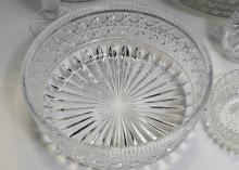 CRYSTAL BOWLS AND PLATES