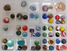 COLLECTION OF MARBLES