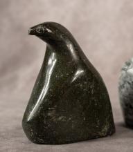 THREE INUIT STONE CARVINGS