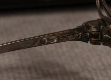 VICTORIAN STERLING SPECTACLES WITH CASE