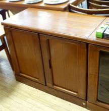 TEAK CONSOLE CABINET