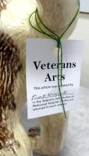 VETERAN ARTS CERAMIC DOG SCULPTURE