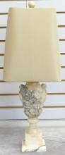 ITALIAN ALABASTER TABLE LAMP