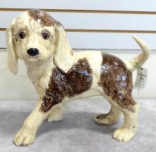 VETERAN ARTS CERAMIC DOG SCULPTURE