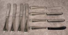 BIRKS STERLING HANDLED BREAD AND BUTTER KNIVES