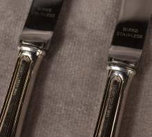 BIRKS STERLING HANDLED BREAD AND BUTTER KNIVES