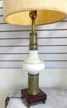 TWO VINTAGE TABLE LAMPS
