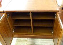 TEAK CONSOLE CABINET
