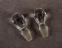 FIVE PIECES OF ANTIQUE GLASS