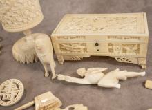 ASSORTED IVORY ITEMS