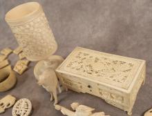 ASSORTED IVORY ITEMS