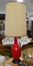 MCM POTTERY TABLE LAMP