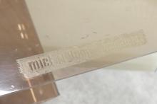 MCM ACRYLIC MAGAZINE RACK