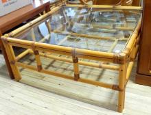 RATTAN COFFEE TABLE