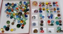 COLLECTION OF MARBLES