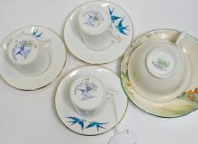 SHELLEY CUPS & SAUCERS