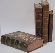 FOUR ANTIQUE BOOKS