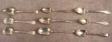 NINE SILVER SPOONS