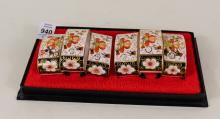 DERBY "IMARI" NAPKIN RINGS