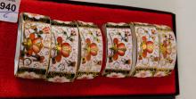 DERBY "IMARI" NAPKIN RINGS