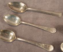 NINE SILVER SPOONS