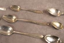 NINE SILVER SPOONS