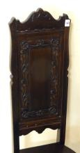 HIGH-BACK OAK SIDE CHAIR