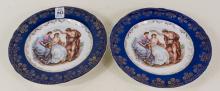 TWO KPM PORCELAIN PLATES