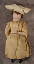 FRENCH PORCELAIN "NURSE" DOLL, ETC.