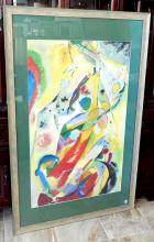 LARGE ABSTRACT PRINT