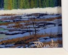 ROGER ARNDT FRAMED OIL PAINTING