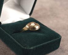 10KT TWO-TONE GOLD RING