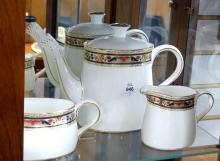 ROYAL CROWN DERBY "CHARDONNAY" TEA AND COFFEE SERVICE