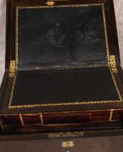 ANTIQUE ROSEWOOD LAP DESK