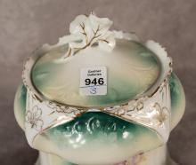 THREE PIECES OF RS PRUSSIA PORCELAIN