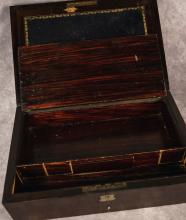 ANTIQUE ROSEWOOD LAP DESK