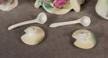 THREE PIECES OF RS PRUSSIA PORCELAIN