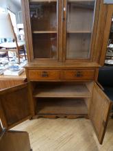 OAK CHINA CABINET