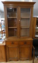 OAK CHINA CABINET