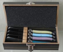THREE SERVERS AND BUTTER KNIFE SET