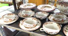 SPODE "INDIAN TREE" SOUP DISHES