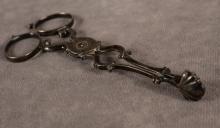 STERLING "SCISSOR" SUGAR TONGS