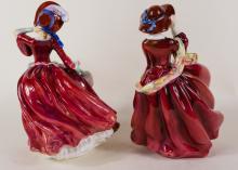 TWO ROYAL DOULTON FIGURINES