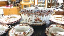 SPODE "INDIAN TREE" SOUP DISHES