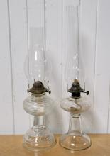 ANTIQUE OIL LAMPS