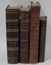 FOUR ANTIQUE BOOKS