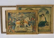 FLORENTINE PLAQUES AND PRINT