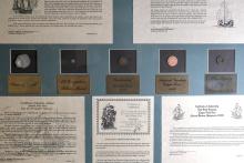 FRAMED COINS WITH CERTIFICATES