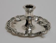 SHEFFIELD PLATED CANDLESTICK