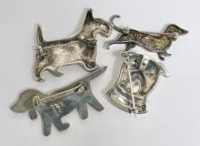 DOG BROOCHES